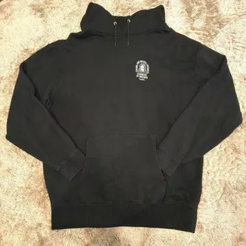 새상품급 xgirl 페이스 로고 그래픽 프린트 후드티 블랙 L 사이즈