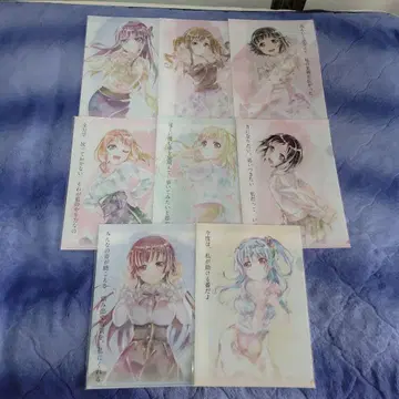 뱅드림 3주년 한정 클리어 파일 세트!