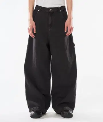 빈티지 라이크 오버다이 페인터 배기 데님