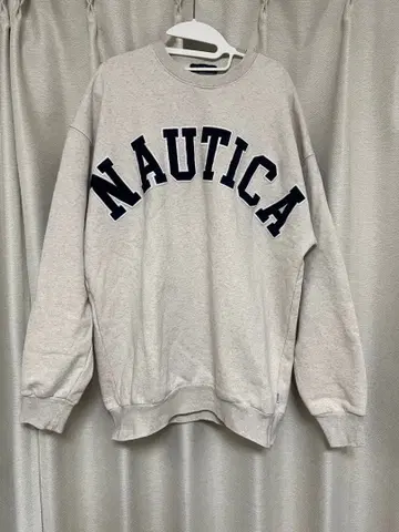 NAUTICA 노티카 아치 로고 맨투맨 트레이닝복 S