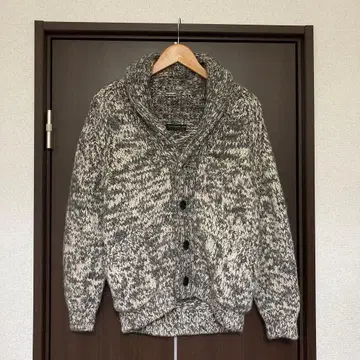 TOMORROWLAND tricot 숄카라 케이블 가디건