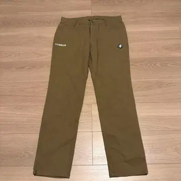 V12 카키 팬츠
