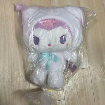 산리오 화이트 베어 인형 BIG 타입 쿠로미