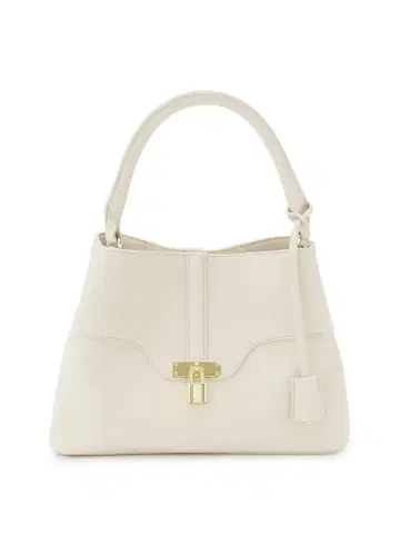 SNIDEL 패드락 백 화이트 (미사용 새상품)