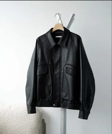 ARTIFICIAL GRAIN FLIGHT BLOUSON