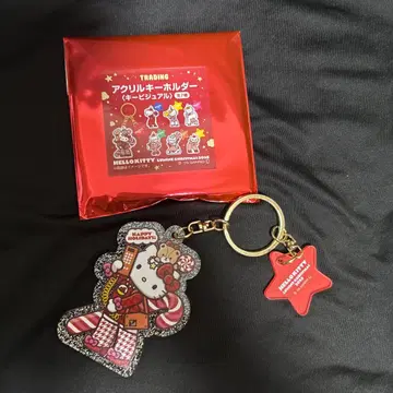 루미네 한정판 HELLO KITTY 아크릴 키링 키티와 다니엘과 덤 포함