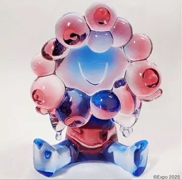 미야쿠미야쿠 클리어 피규어 레드 x 블루