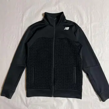 뉴발란스 저지 자켓 트랙 자켓 블랙 폴리에스테르