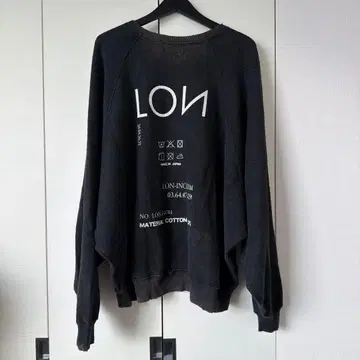 LON 맨투맨 TWO SIDE SWEATSHIRT issue # 04