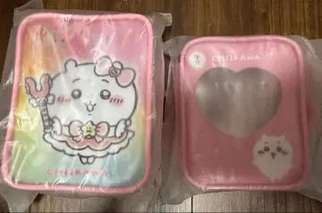 치이카와 클리어 파우치 미사용 미개봉 2개 세트 마법소녀 치이카와