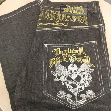 Dogtown Black Dragon 스트레이트 데님 XL