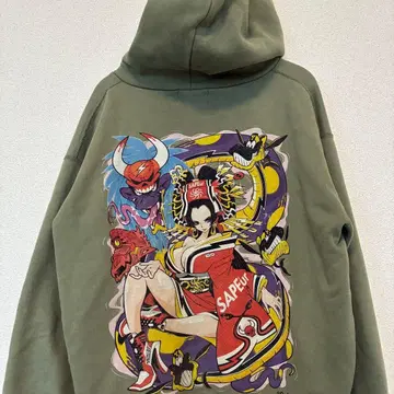 ONEPIECE SAPEur 후드티 원피스 사풀 구제 의류 XL