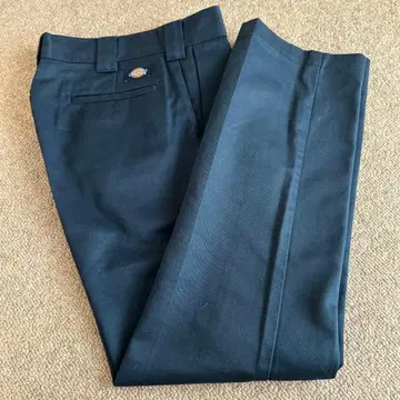 Dickies 네이비 워크 팬츠 허리 79