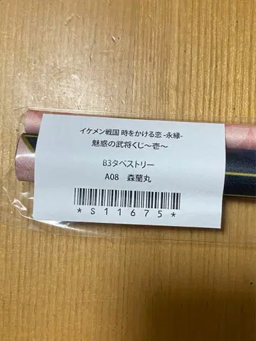 미남 전국 챠레쿠지 A상 B3 태피스트리 모리 란마루