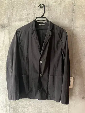 오라리 빔즈 별주 테일러드 자켓 얇은 소재 스트레치 언컨