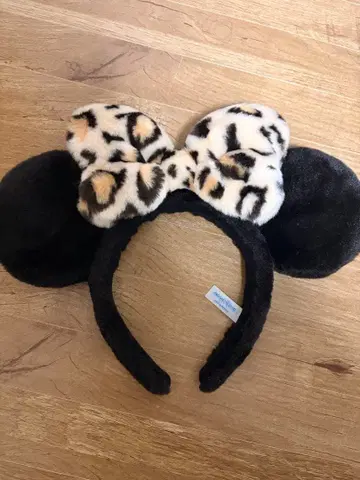 미니 레오파드 무늬 머리띠