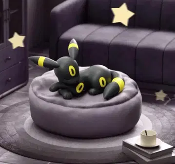 중국 한정 포켓몬 부스터즈 낮잠 시리즈 블래키 피규어