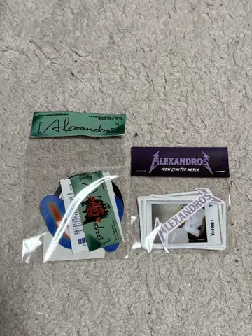 [Alexandros] 스티커 세트 덤 포함