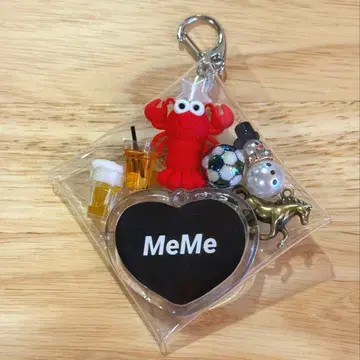 SnowMan 굿즈 파우치 키링 메메