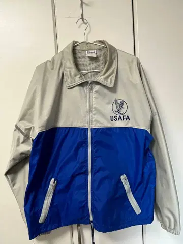 USAFA 로고 나일론 자켓