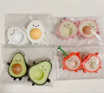 가챠가챠 와케아이코 마스코트 4개 세트