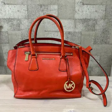 MICHAEL KORS 오렌지 핸드백