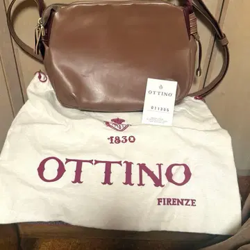 [ 미사용 새상품 ] Ottino 이탈리아제 카프 스킨 숄더백