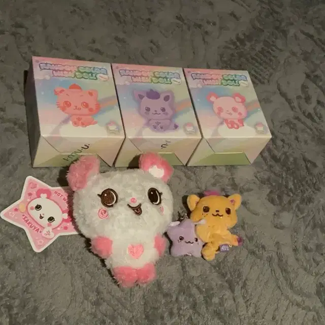 위시돌 팡이 응원봉키링 시오닝 컬러위시돌 쿠리 시오닝 팡