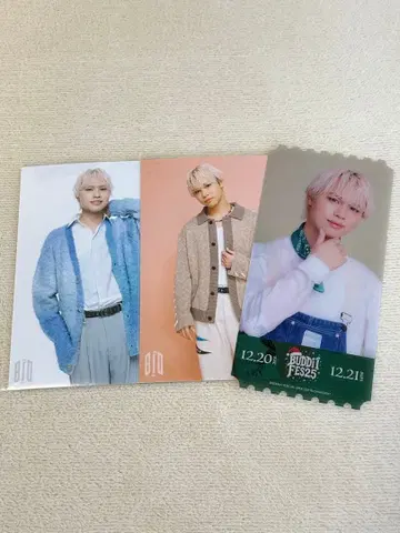 [ BUDDiiS SHOW FC 한정판 클리어 픽처 티켓 세트 ]