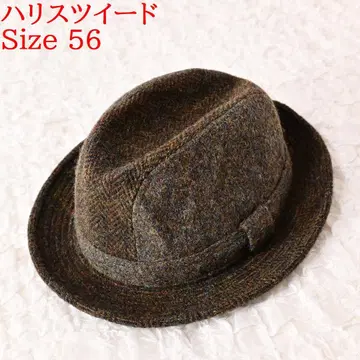 사이즈 56 프랑스제 해리스 트위드 햇 모자