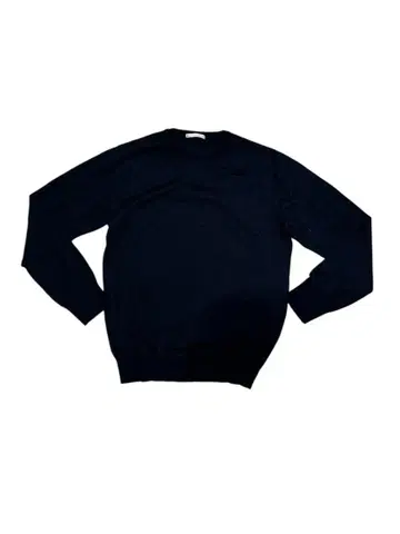 Factelier 울 니트 긴팔 T셔츠 블랙 M 사이즈