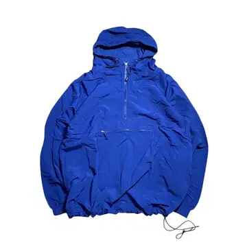 LANDS'END 나일론 아노락 후드티 USA 제조