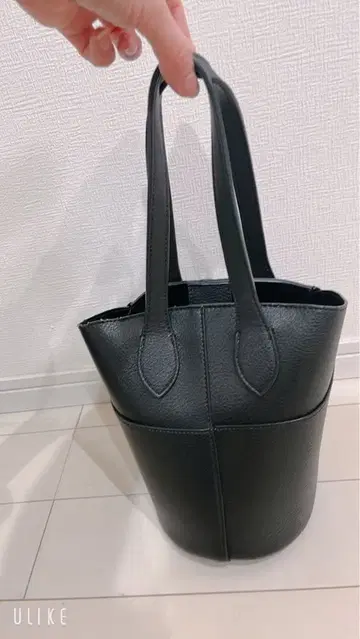 슬로브 이에나 버킷백 블랙 숄더백