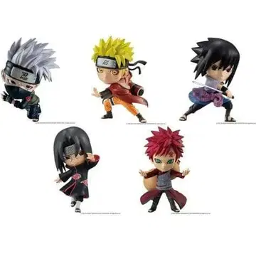NARUTO -나루토- 질풍전 치비 마스터즈 피규어 5체 세트