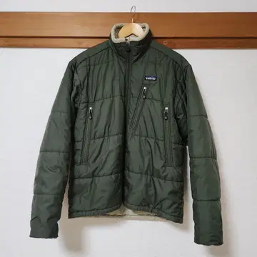 Patagonia 다운 자켓 남성용 S 올리브 그린 카키
