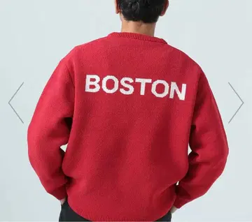 레드 BOSTON 맨투맨 트레이닝복