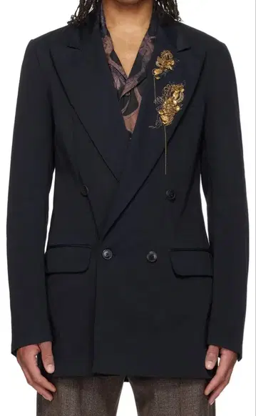 DRIES VAN NOTEN 25ss 자수 자켓 48