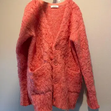 MIESROHE 핑크 가디건 원사이즈