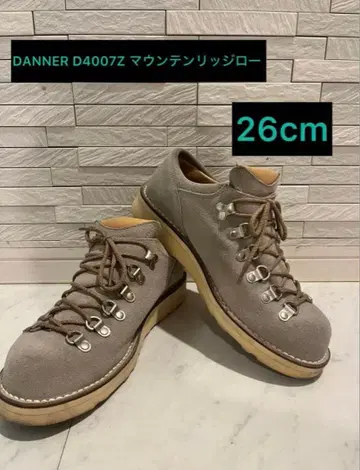 DANNER D4007 마운틴리지 로우 스웨이드 사이즈 8