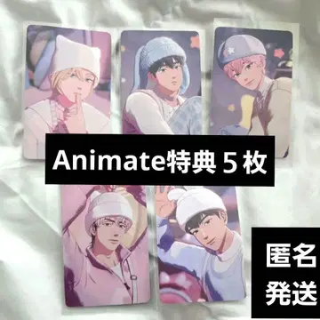 PLAVE PLBBUU 애니메이트 한정판 혜택 트레이딩 카드 5종 컴프