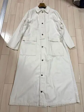 레어 미국제 빈티지 트렌치코트 캔버스 더스터 코트 남성용