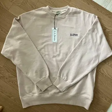 택 포함 새상품 엘엘빈 맨투맨 핑크