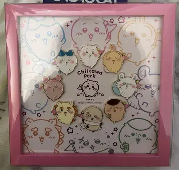 치이카와 파크 액자 핀 배지 세트