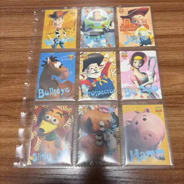 토이 스토리 캐릭터 카드 세트