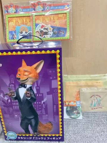 Happy 복권 [ 주토피아 2 ] Last상 턱시도 [ 닉 ] 피규어