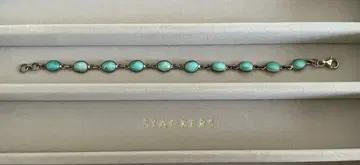 터콰이즈 실버 오벌 팔찌