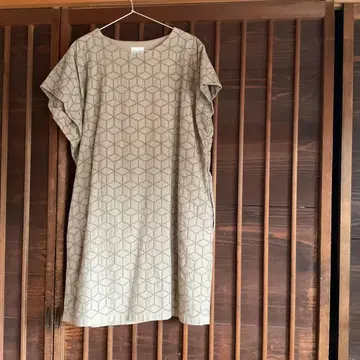 미나 페르호넨 sugar 38 베이지 코튼 원피스