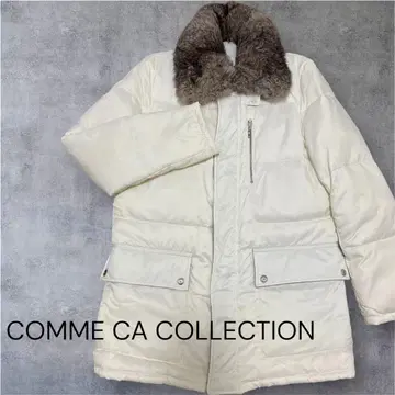 COMME CA COLLECTION 화이트 다운 자켓