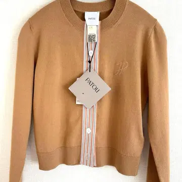 PATOU JP 모노그램 가디건 파투