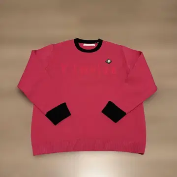 V.twelve 핑크 니트 스웨터